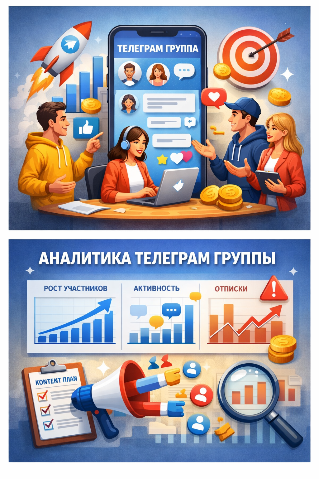 Продвижение Telegram группы и инвайтинг